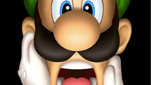 Luigi Has a Bra on His Face