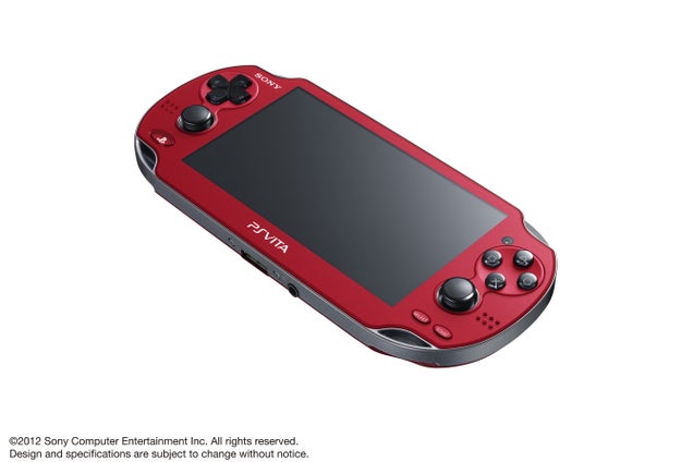 The PlayStation Vita Now Comes in Red and Blue