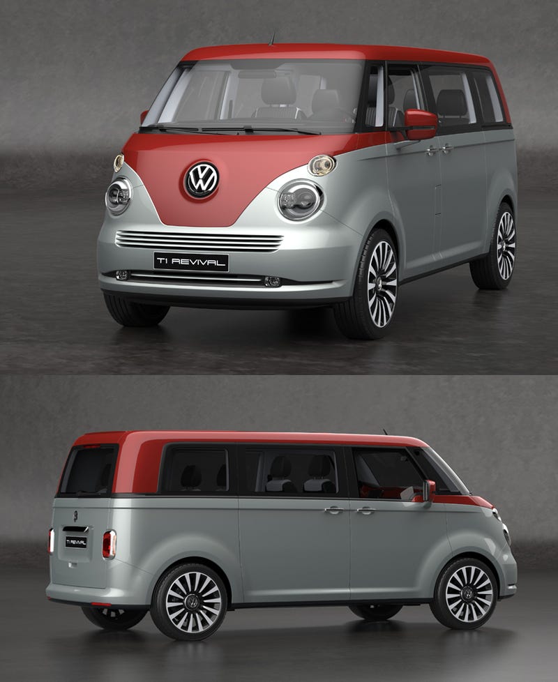 It's Hard To Argue With This Volkswagen T1 Revival Concept 