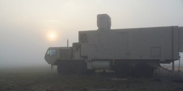 The Army's Laser War Truck Can Now See (and Shoot) Through Fog