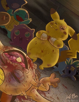 Pikachu Just Felt Like Destroying Something Beautiful