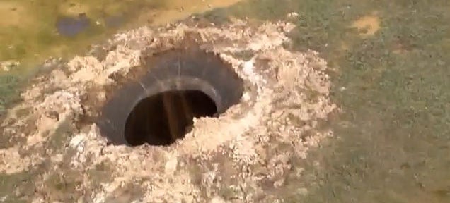 How That Giant Hole in Sibera Could Have Formed