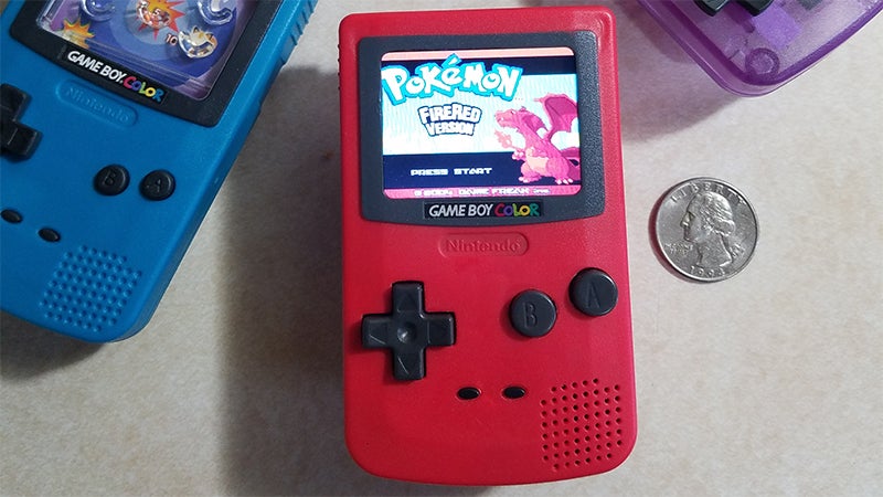 Someone Turned A Burger King Toy Into A Game Boy Color Nano