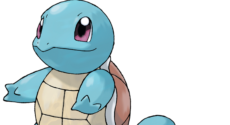 The case for squirtle, the water starter.