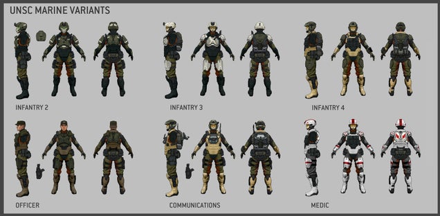 It's Like a Reference Book. Only, For Halo's Spartans.