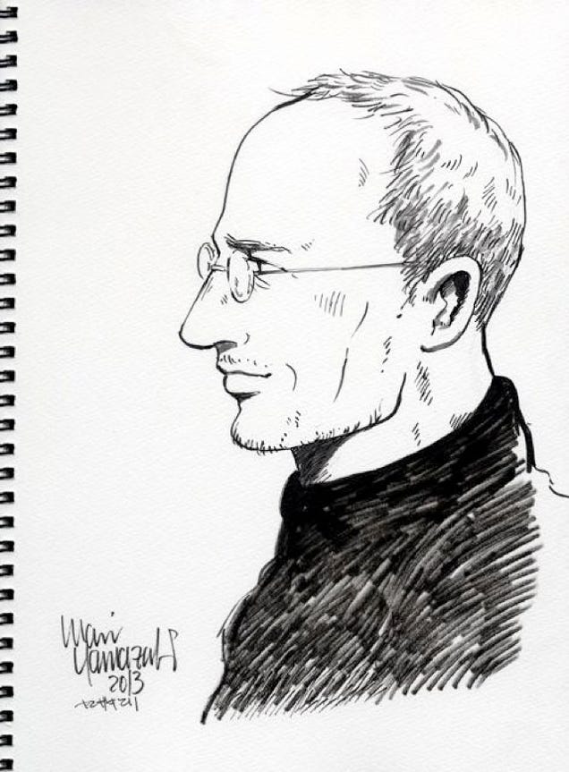 How Does Japanese Manga Steve Jobs Compare to Real Steve Jobs?