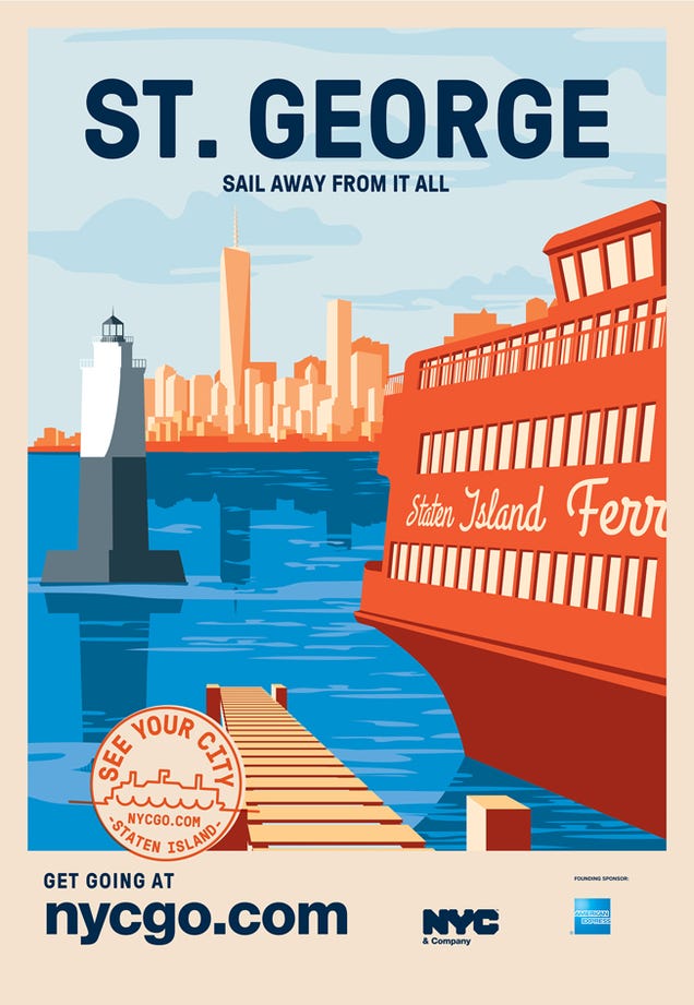 New NYC Tourism Ads Target Locals Too Lazy to Leave the Neighborhood