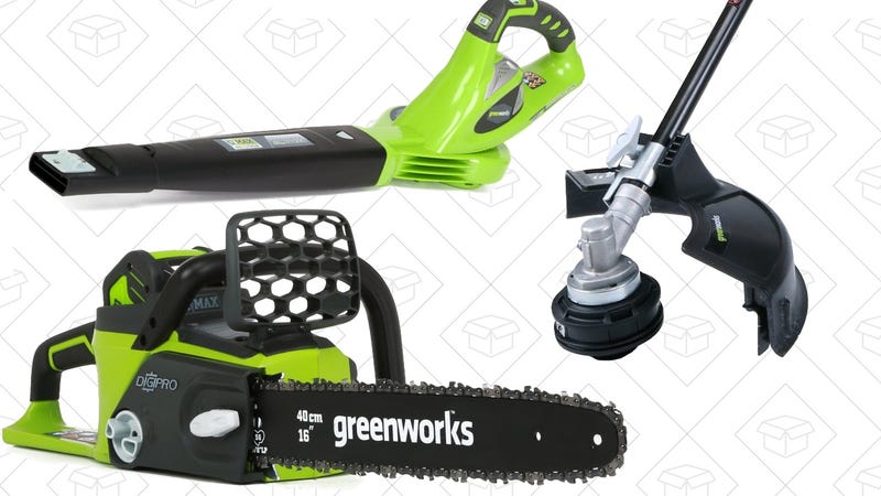 Today's Best Deals: Anker Surge Protector, GreenWorks Yard Tools, and More