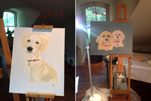 We Have Six New Amazing Paintings by George W. Bush