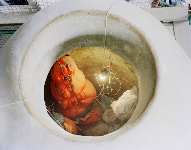 Photos go behind the scenes of the world's cryonics facilities
