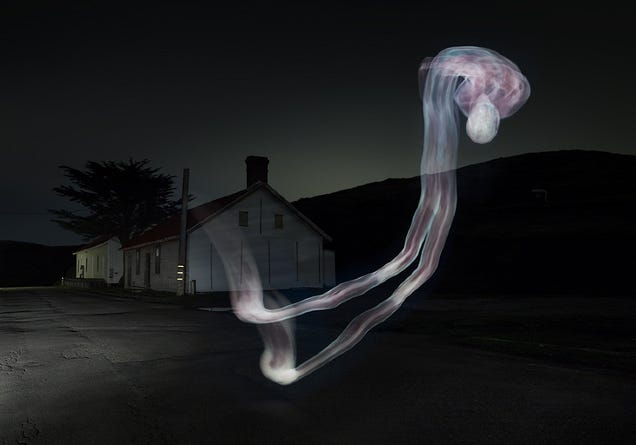 The dissected body of a murderer becomes a terrifying ghost haunting the city streets