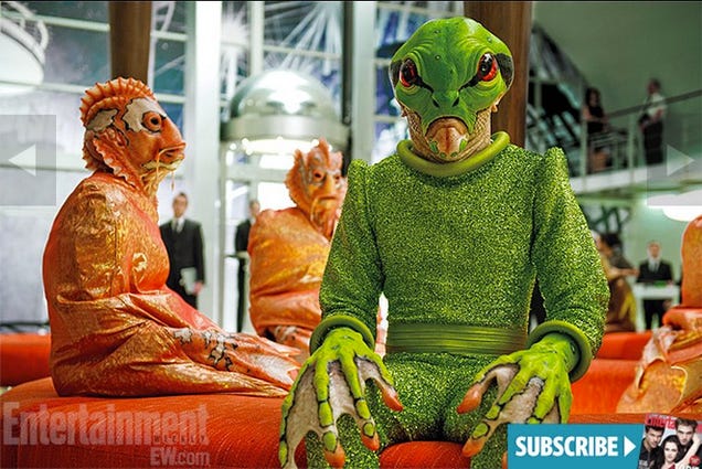 Gaze upon Rick Baker's amazing retro aliens from Men in Black 3