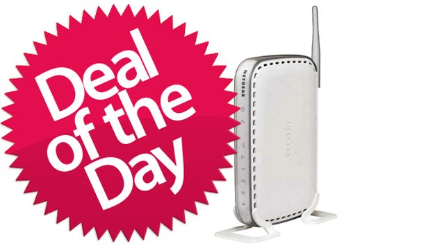 This Netgear Wireless-G Router Is Your Wired-Is-Still-Faster Deal of the Day