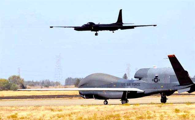Lockheed Goes For Global Hawk's Feathers With Stealthy Optionally-Manned U-2