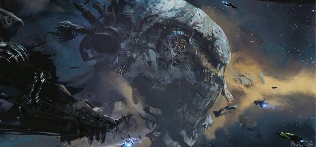The Concept Art That Created Guardians of the Galaxy's Cosmic Locations