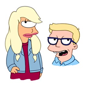 Adorable character designs for Futurama: The Next Generation