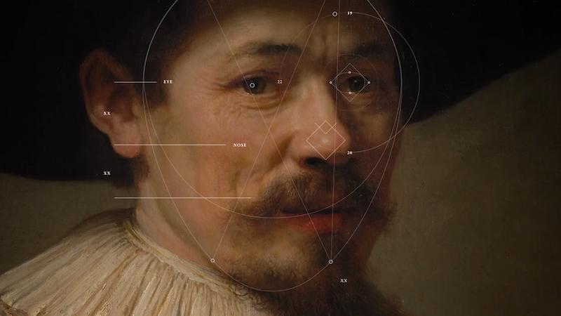 Una inteligencia artificial pinta un nuevo cuadro de Rembrandt tras estudiar toda su obra