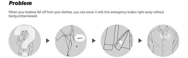 No Time to Sew? A Clip-On Button Is the Perfect Temporary Fix