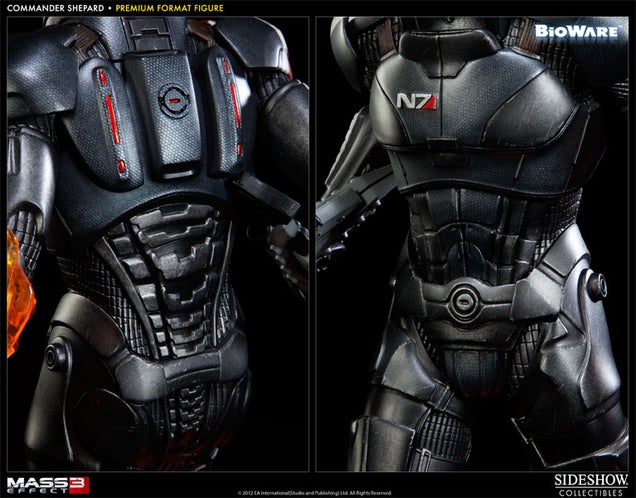 Commander Shepard's $350 Statue Looks Lonely Without Tiny Plastic Space Hamsters