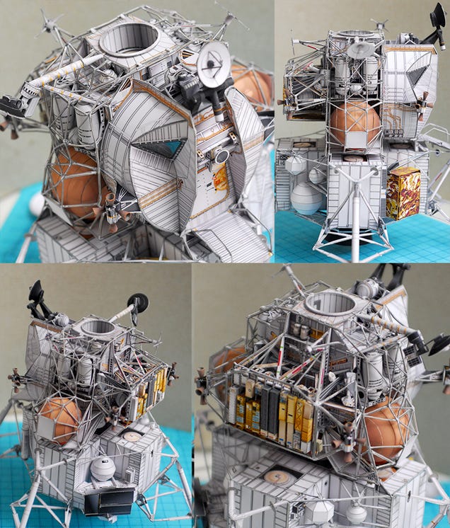 Japanese craftsman creates perfect sci-fi ship replicas using just paper