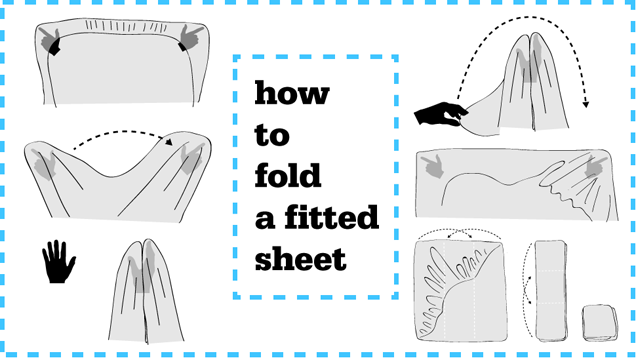 How to Fold a Fitted Sheet