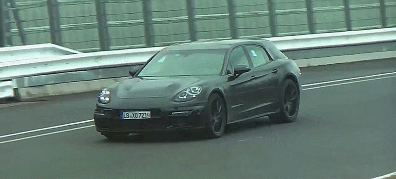 Porsche Panamera Wagon Spied Testing And I Sure Hope That’s Camo