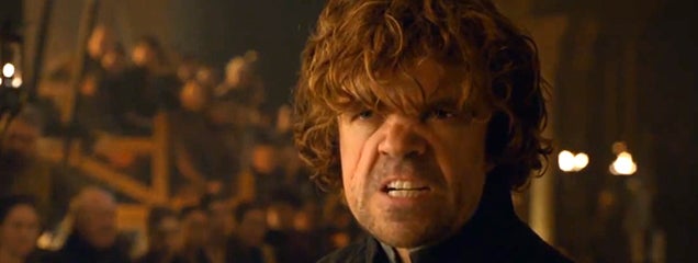 The alternate ending for Tyrion's epic angry speech in Game of Thrones
