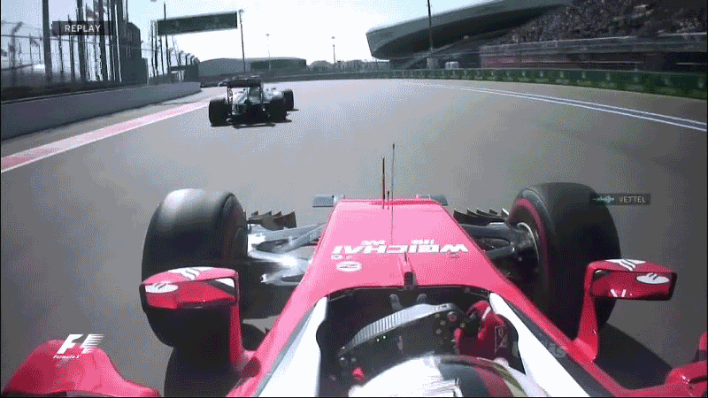 Feel Vettel's Seething Rage After Kvyat Whacks His F1 Car Around Like A Pinball