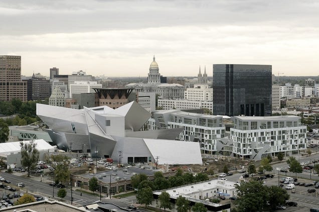 Buildings that look like UFO crash landings