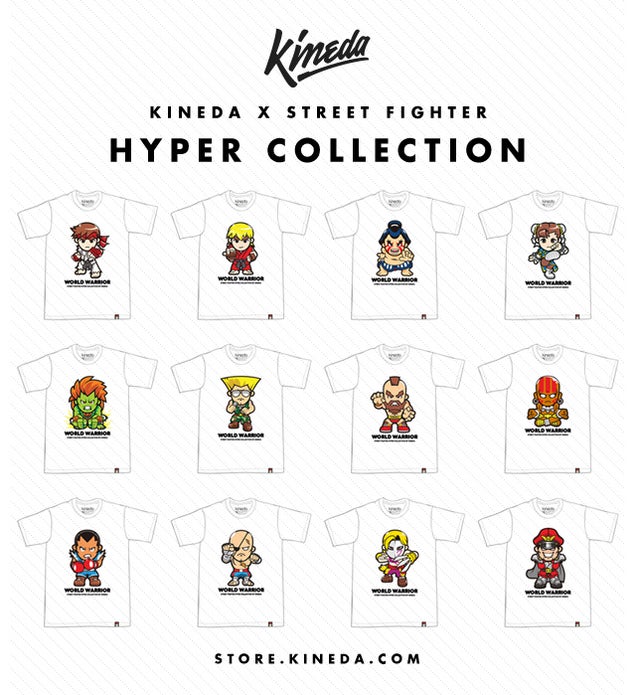These Street Fighter Shirts Aren't Exactly Intimidating