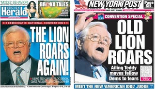 Ted Kennedy Wins Rave Reviews