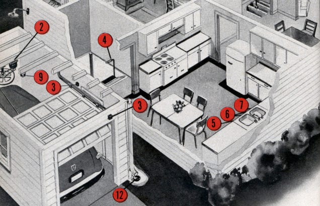 1950s Homes of the Future Were Going to Push-Button All The Things