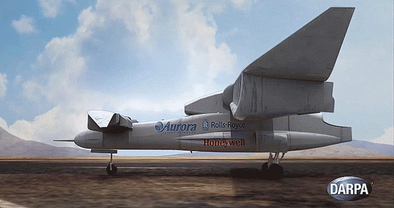 DARPA's Revolutionary New VTOL X-Plane Design Looks Out Of This World