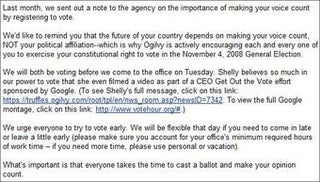 Ad Agency Graciously Allows Staff to Use a Vacation Day to Vote