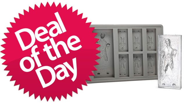 Han Solo in Carbonite Ice Tray is the Geekaholic Deal of the Day