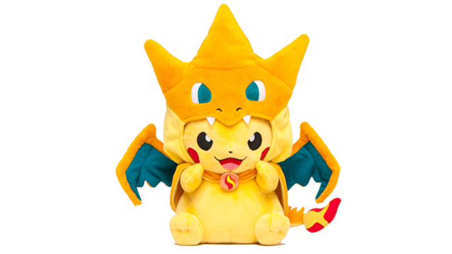 charizard pikachu plush