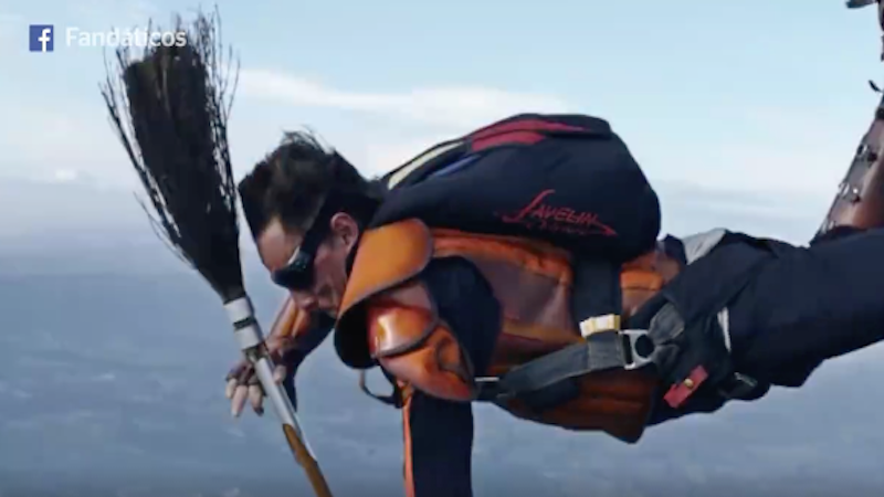 A Group of Skydivers Figured Out How to Play Quidditch in the Air, But Why?