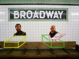 Poster Boy Gets Profiled for Subway Mashups