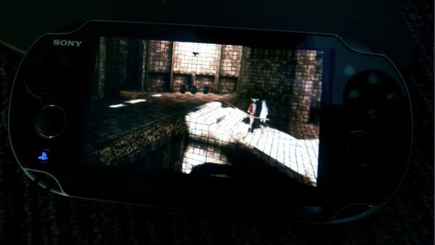 Hey, It's Ico on a Sony Dude's Vita