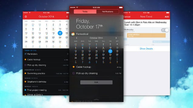 Fantastical Adds Interactive Notifications, Today Widget, and More