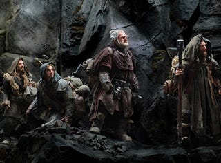 New images from Cloud Atlas and The Hobbit show off dwarves and androids!