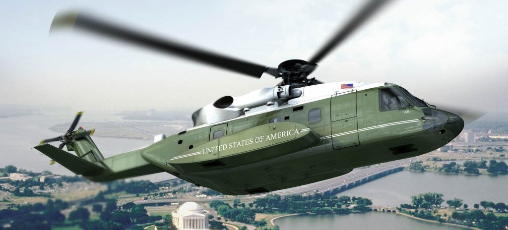 This is the new helicopter of the President of the United States