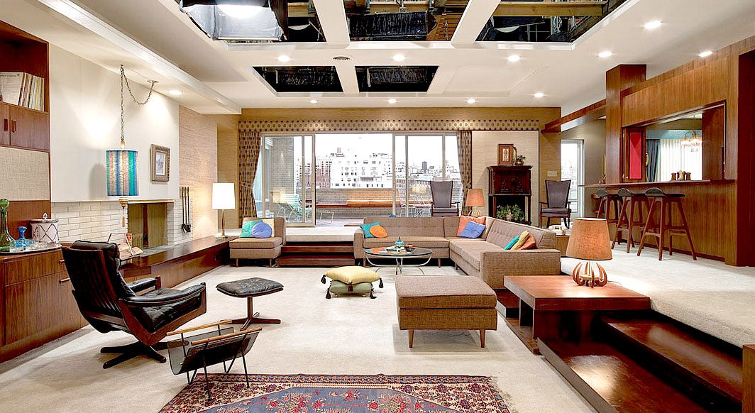 Behind-the-scenes photos reveal the secrets of Mad Men sets