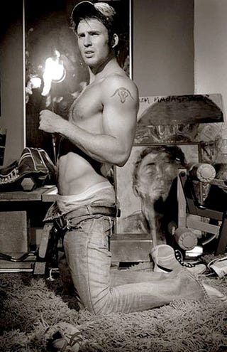 Chris Evans Ordered To Wear Shirts By Beefcake-Averse New Flack