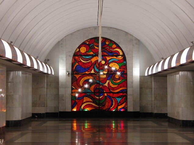Moscow's Metro Isn't a Post Apocalyptic Wasteland. It's Actually Quite Lovely.