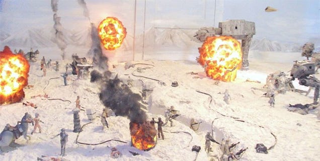 Grown Man Turns Living Room Into Enormous, Incredible Battle Of Hoth Diorama