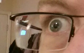 I so hate getting new glasses...
