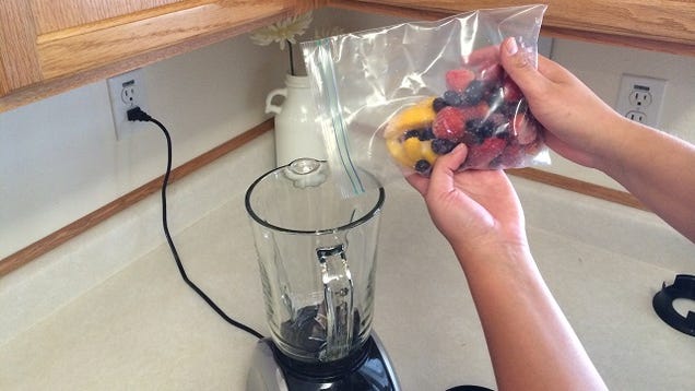 Freeze Smoothie Ingredients in Individual Serving Bags