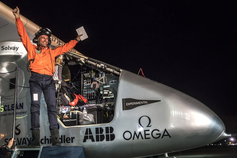 Solar Impulse 2 Successfully Landed in California After 62 Hours in the Air