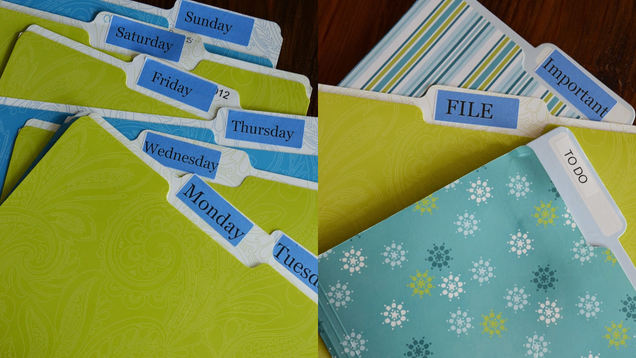 Use the 10-Folder System to Organize All Your Paper Clutter